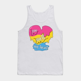 You melt my heart (pansexual) Tank Top